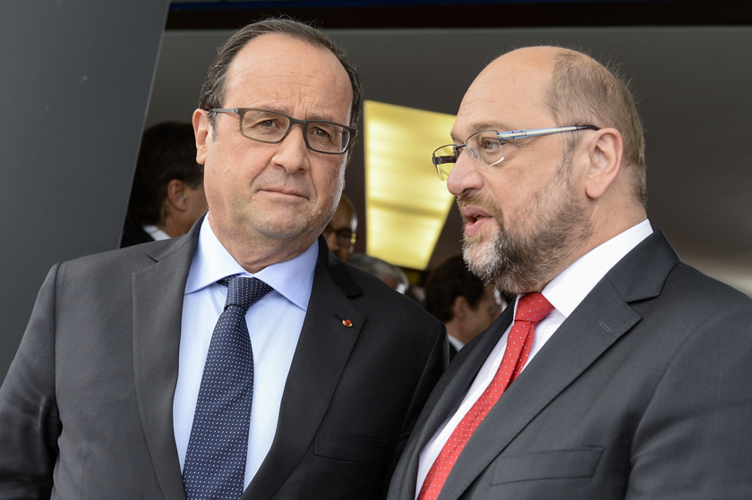 François Hollande e Martin Schulz © Parlamento Ue - RIPRODUZIONE RISERVATA