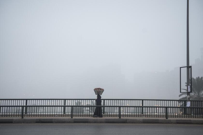 Early morning mist in Egypt © ANSA/EPA