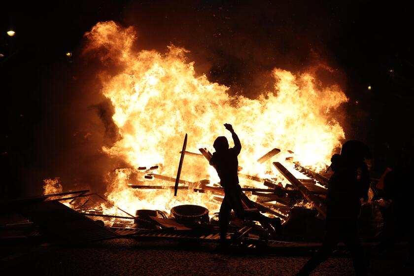 APTOPIX France Gas Price Protests © ANSA/AP