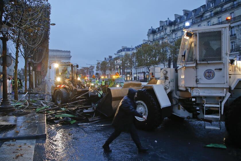 France Gas Price Protests Aftermath © ANSA/AP