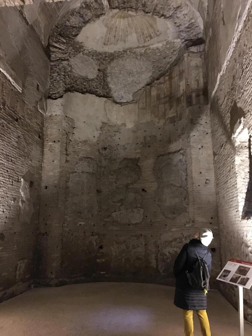 Restauri alla Sala Achille a Sciro nella Domus Aurea - ALL RIGHTS RESERVED