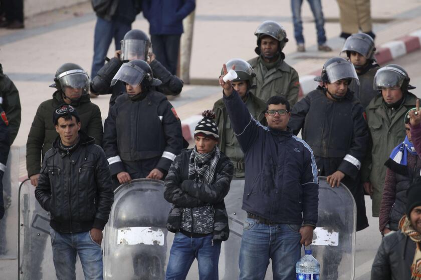 Morocco Jerada Protests © ANSA/AP