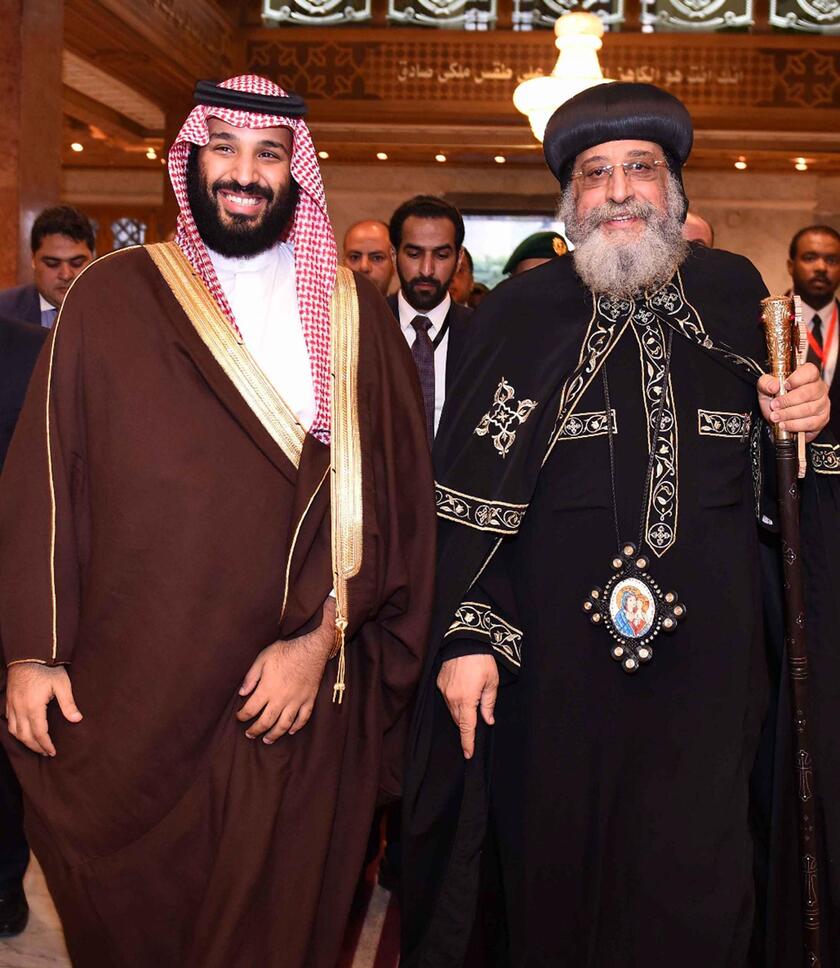 Saudi Crown Prince Mohammad Bin Salman visits Egypt © ANSA/EPA