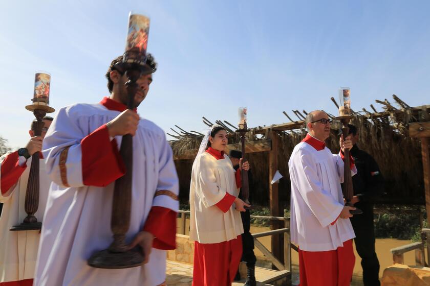 Jordan Catholic Church Baptism Site pilgrimage © ANSA/EPA