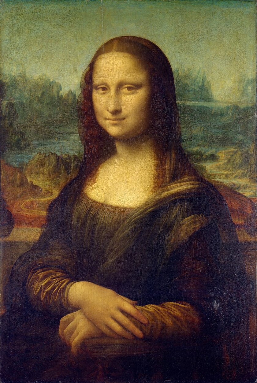 La Gioconda, di Leonardo da Vinci (fonte: Wikipedia) - ALL RIGHTS RESERVED