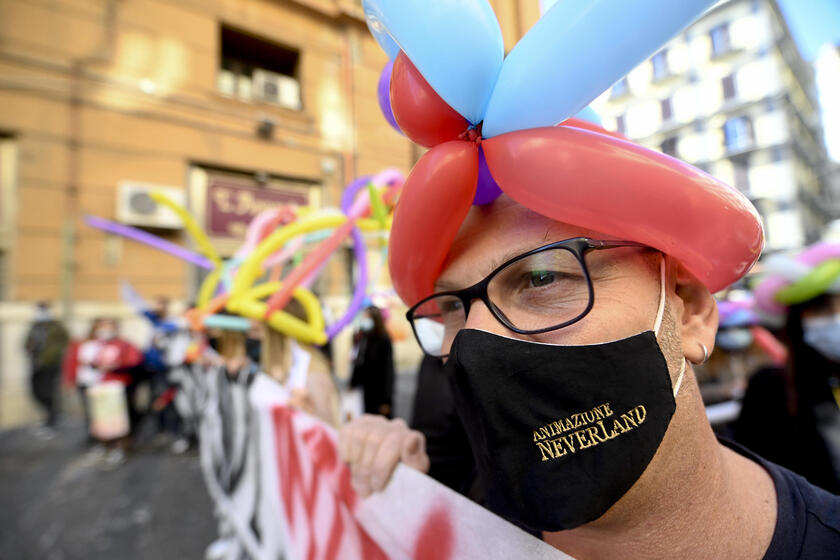 ITALY CORONAVIRUS PROTEST NAPLES - ALL RIGHTS RESERVED