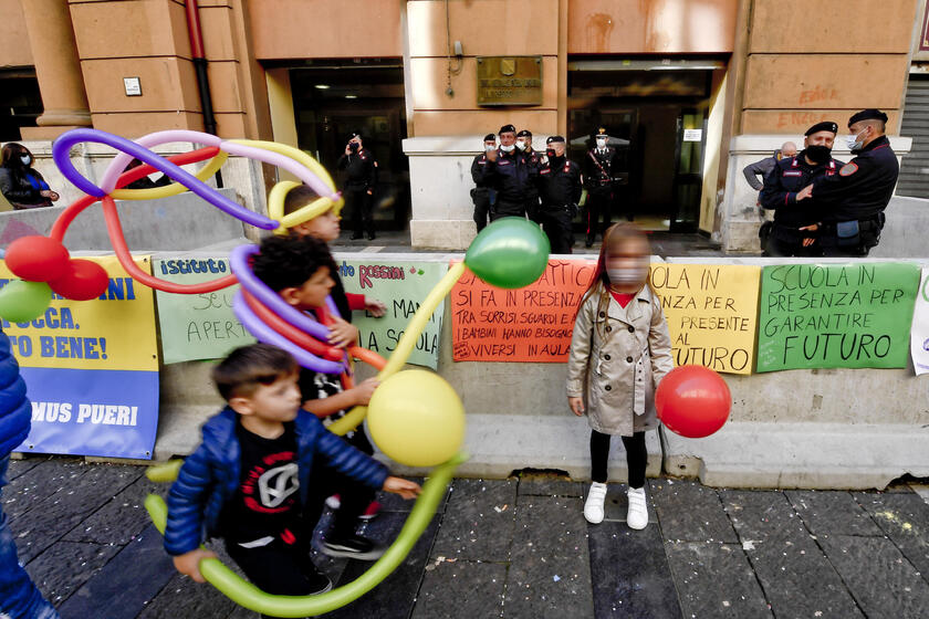 ITALY CORONAVIRUS PROTEST NAPLES - ALL RIGHTS RESERVED