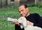 Berlusconi e gli agnelli © Ansa