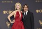 Nicole Kidman, left, and Keith Urban arrives at the 69th Primetime Emmy Awards on Sunday, Sept. 17, 2017, at the Microsoft Theater in Los Angeles © Ansa