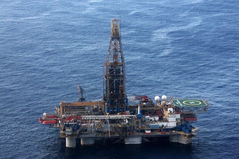 A rig drilling for gas off Cyprus -     RIPRODUZIONE RISERVATA