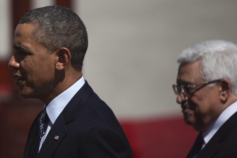 Il presidente Usa Barack Obama (s) e il presidente palestinese Abu Mazen (s) (foto archivio) -     RIPRODUZIONE RISERVATA