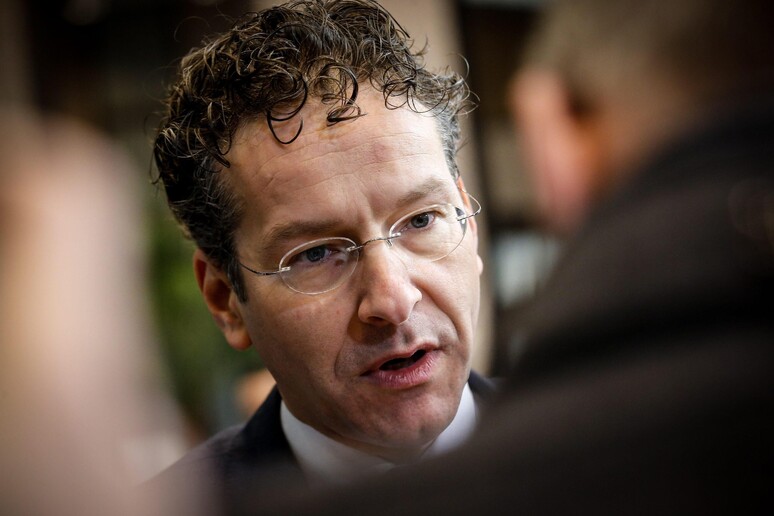 Il presidente dell 'Eurogruppo Jeroen Dijsselbloem © ANSA/EPA