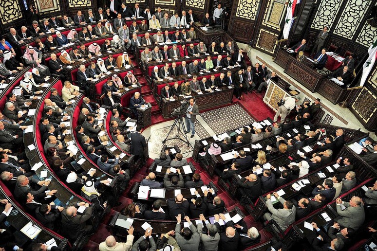A general view of  Syrian parliament -     RIPRODUZIONE RISERVATA