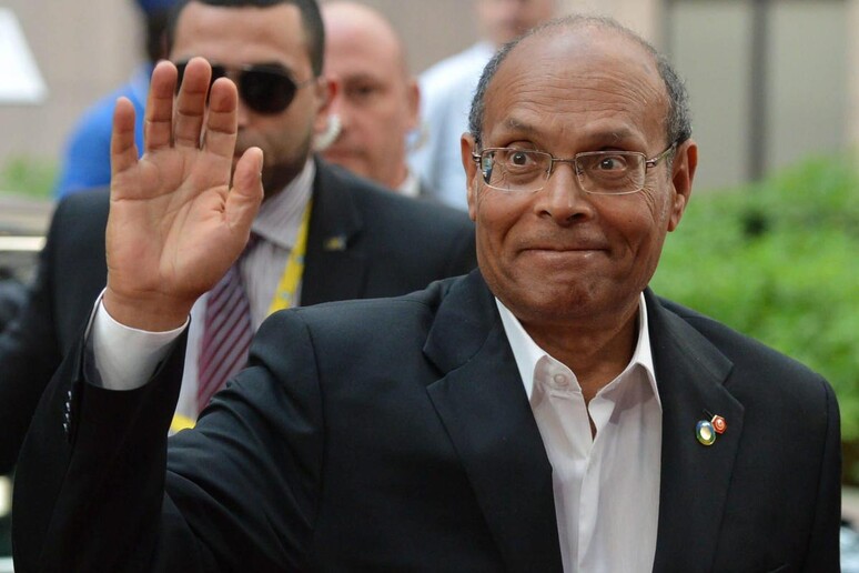 Il presidente tunisino Moncef Marzouki © ANSA/EPA