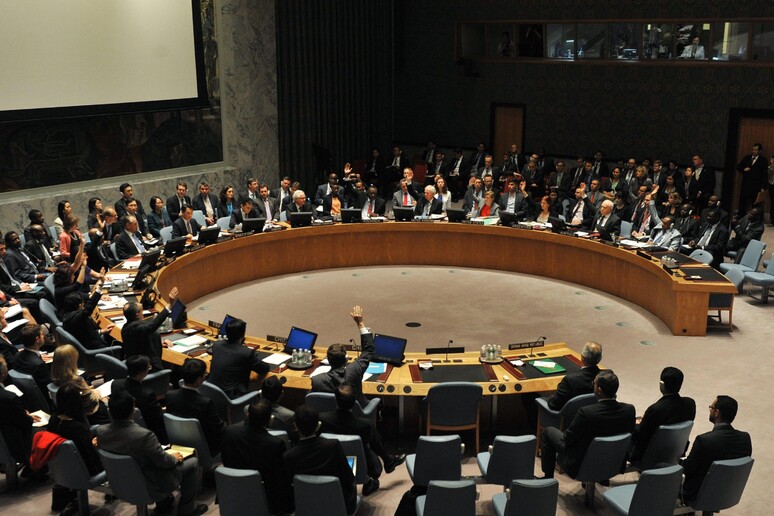 Una seduta del consiglio di Sicurezza dell 'Onu -     RIPRODUZIONE RISERVATA