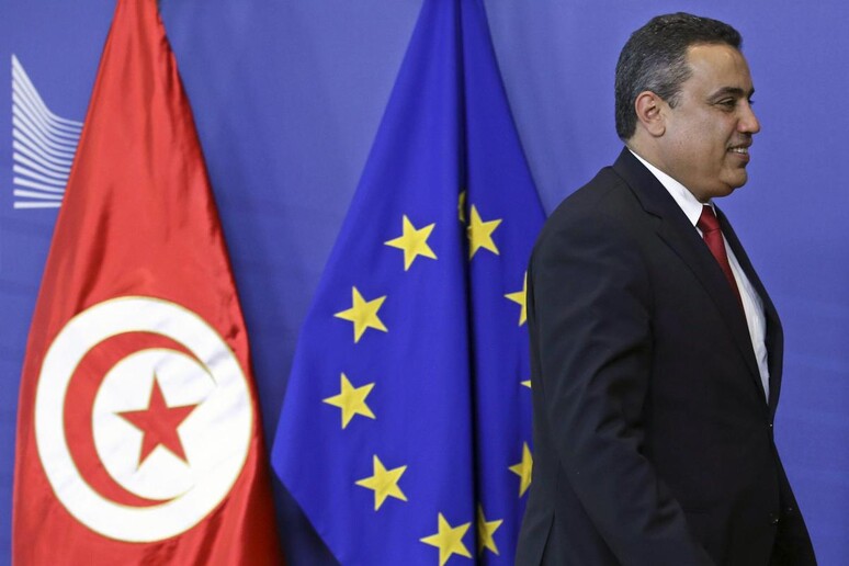 Il premier tunisino Mehdi Jomaa in visita a Bruxelles (foto archivio) -     RIPRODUZIONE RISERVATA
