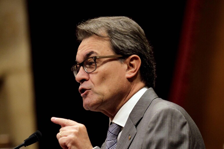Artur Mas, presidente della Catalogna © ANSA/EPA