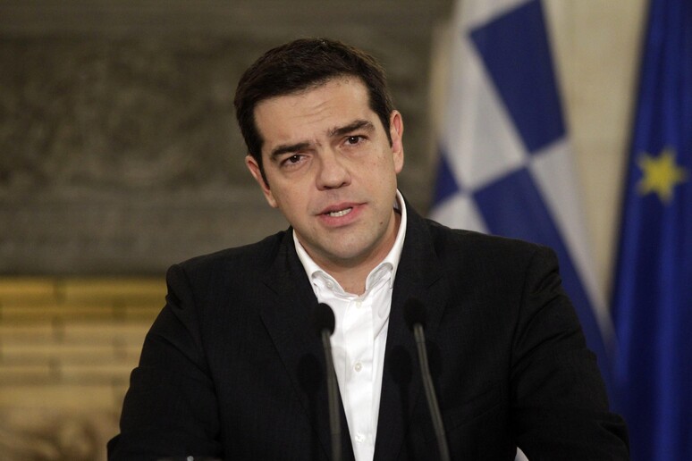 Il premier greco Alexis Tsipras © ANSA/EPA