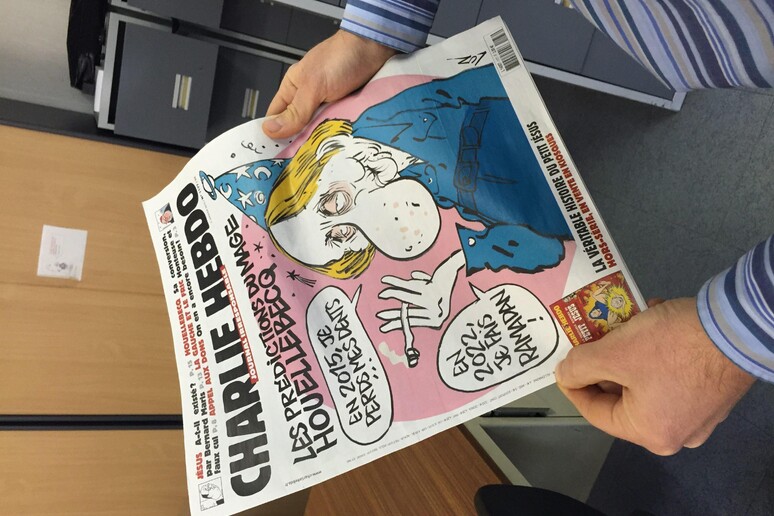 L 'ultimo numero di Charlie Hebdo prima della strage -     RIPRODUZIONE RISERVATA