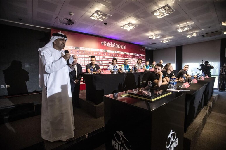 Conferenza di presentazione del giro di ciclismo di Abu Dhabi -     RIPRODUZIONE RISERVATA