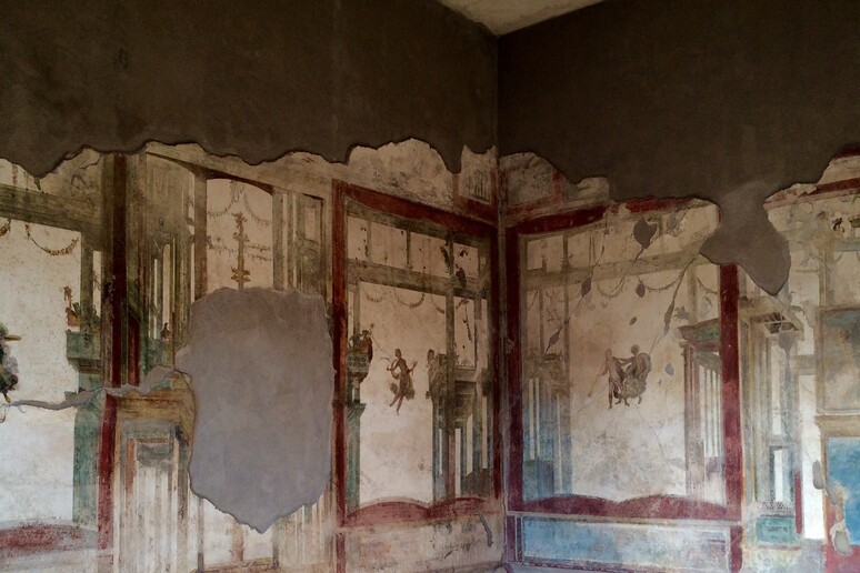 Pompei, Casa dell 'Efebo , triclinio -     RIPRODUZIONE RISERVATA