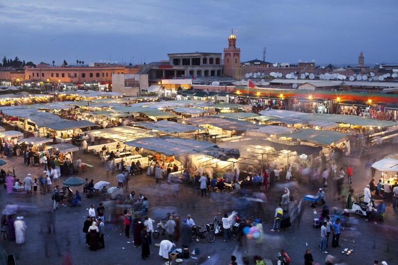Una vedutadi Marrakech -     RIPRODUZIONE RISERVATA