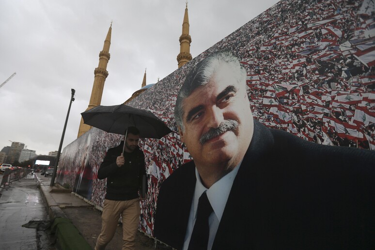 Rafiq Hariri, il premier libanese assassinato dieci anni fa © ANSA/AP