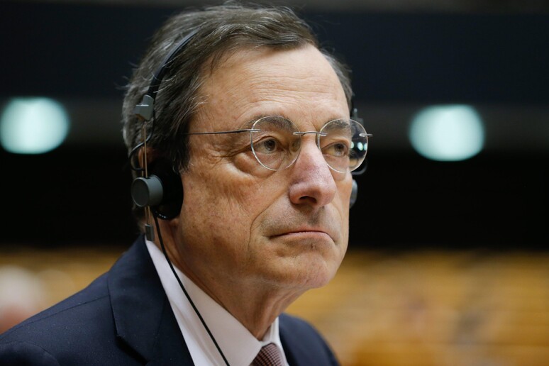 Il presidente della Bce, Mario Draghi © ANSA/EPA