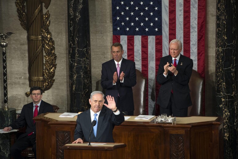 Netanyahu al Congresso Usa © ANSA/EPA