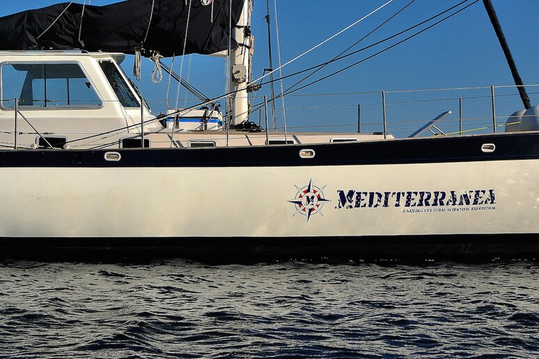 La barca italiana Mediterranea (Foto: Giuliana Rogano) -     RIPRODUZIONE RISERVATA