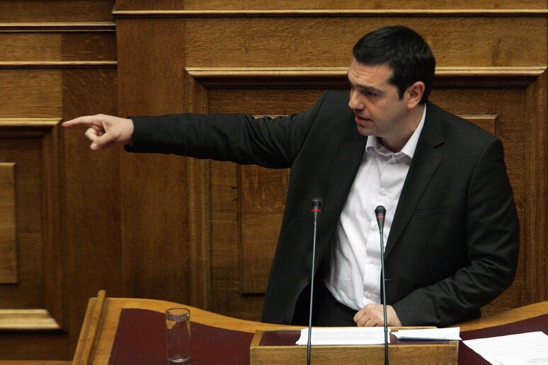 Il premier greco, Alexis Tsipras -     RIPRODUZIONE RISERVATA
