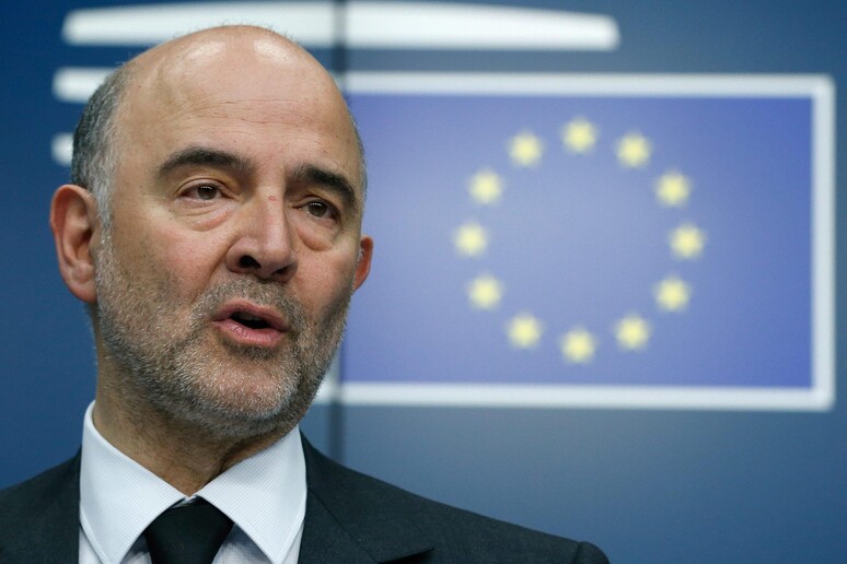 Il commissario Ue agli Affari economici, Pierre Moscovici -     RIPRODUZIONE RISERVATA