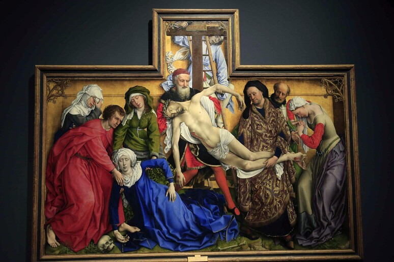 La  'Deposizione dalla Croce ' (1443) di Rogier van der Weyden -     RIPRODUZIONE RISERVATA