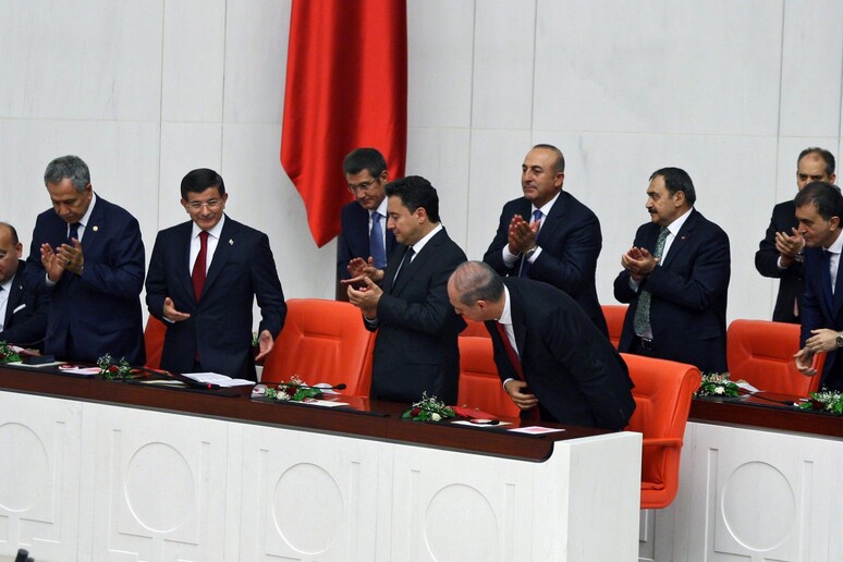Una seduta del Parlamento turco -     RIPRODUZIONE RISERVATA