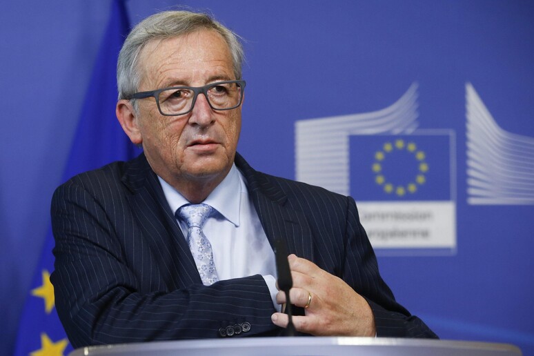 Il presidente della Commissione Ue Jean-Claude Juncker -     RIPRODUZIONE RISERVATA