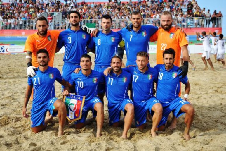 Oro all 'Italia nel beach soccer chiude la prima edizione dei Giochi del Mediterraneo a Pescara (foto tratta dal sito Pescara 2015) -     RIPRODUZIONE RISERVATA