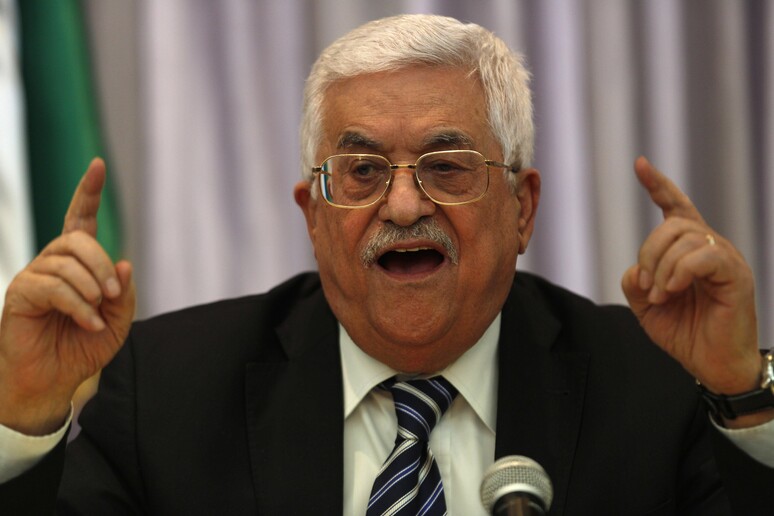 Il presidente palestinese Abu Mazen © ANSA/AP