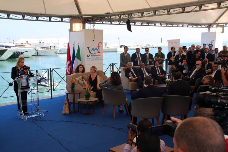 Un momento dello Yacht Med Festival Blue Tunisia Lazio International -     RIPRODUZIONE RISERVATA