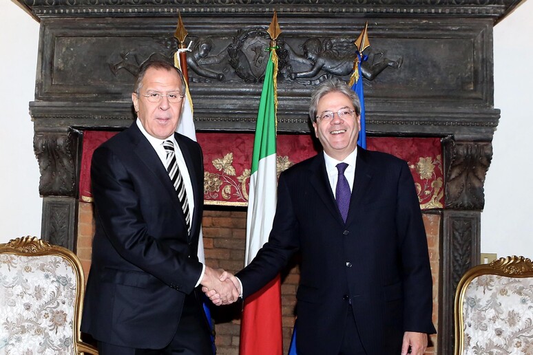 Italy-Russia, Foreign Ministers Gentiloni-Lavrov -     RIPRODUZIONE RISERVATA