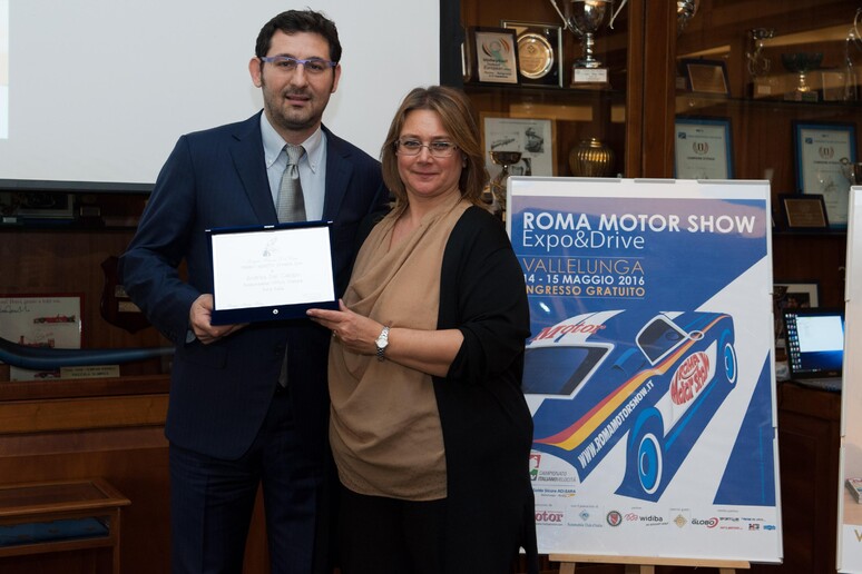 Andrea Del Campo, responsabile ufficio stampa di Ford Italia, ha vinto il Motor Award 2016 - RIPRODUZIONE RISERVATA