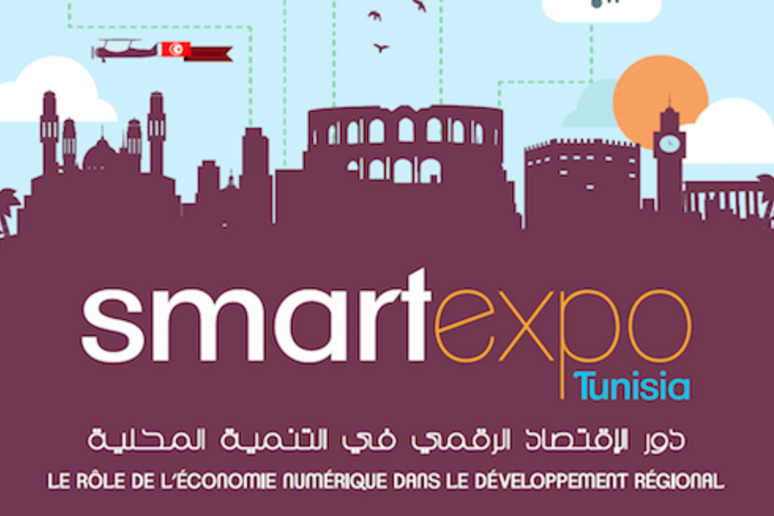 La locandina di  'Smart Expo Tunisia ', a Sousse i 19 e 20 maggio -     RIPRODUZIONE RISERVATA