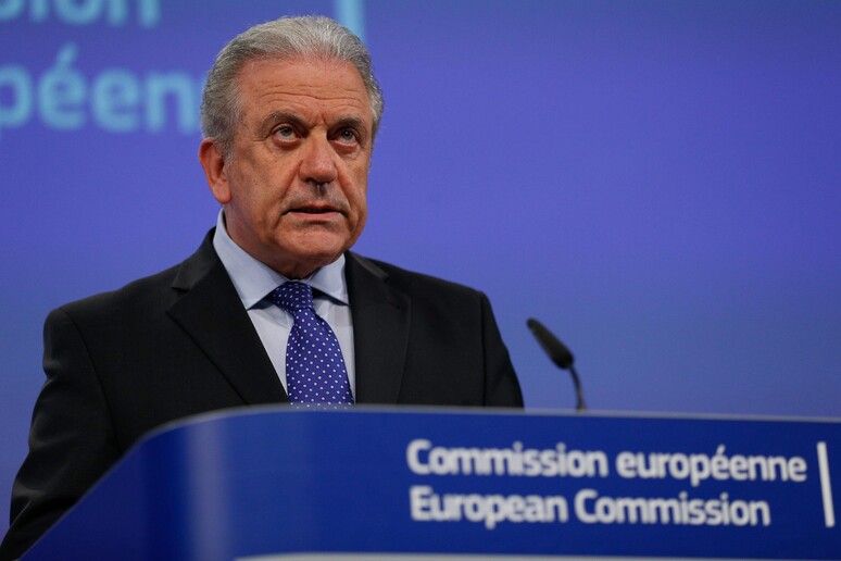 Il Commissario Ue all 'Immigrazione Dimitris Avramopoulos © ANSA/EPA