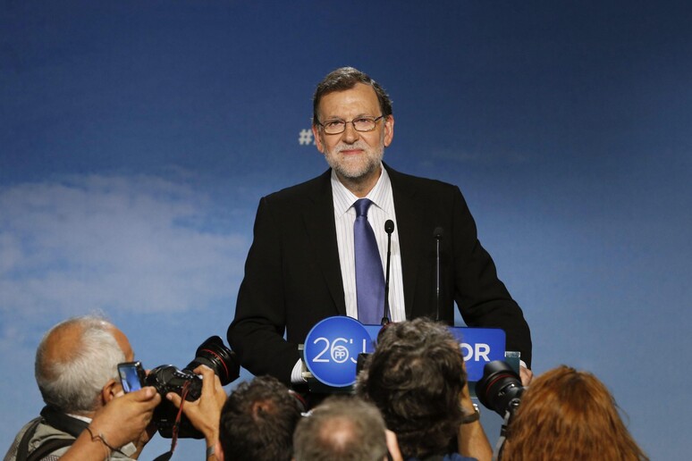 Il premier uscente spagnolo Mariano Rajoy © ANSA/EPA