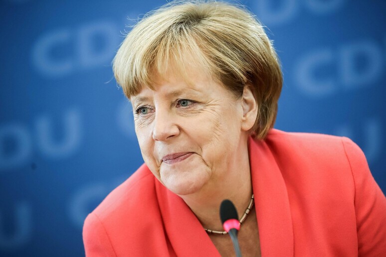 La cancelliera tedesca Angela Merkel -     RIPRODUZIONE RISERVATA
