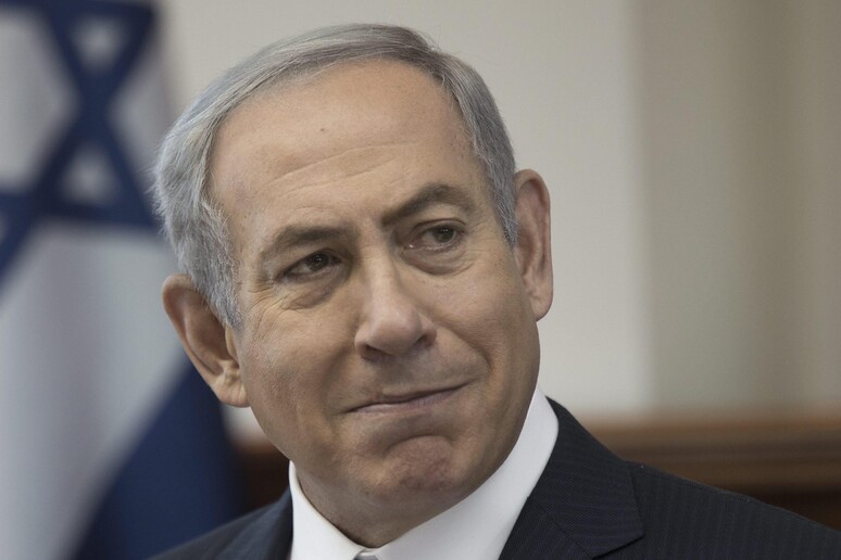 Il primo ministro israeliano Benyamin Netanyahu © ANSA/EPA