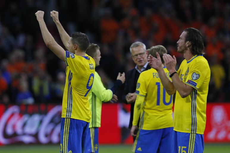 Mondiali: Svezia sogna, senza Ibra segna di più © ANSA/AP