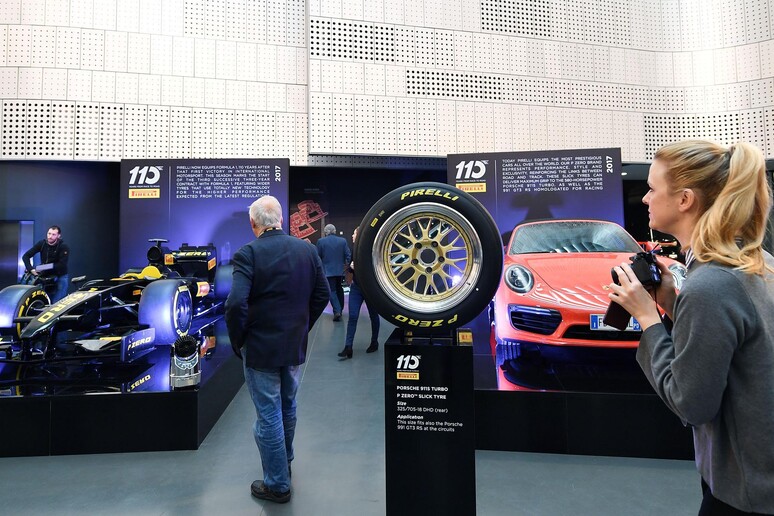Cerimonia in occasione dei 110 anni di Pirelli Motorsport Prestige presso il Museo dell 'automobile  di Torino - RIPRODUZIONE RISERVATA