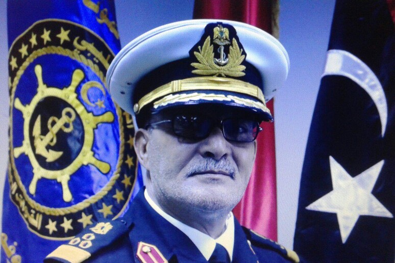l 'ammiraglio Ayob Amr Ghasem -     RIPRODUZIONE RISERVATA