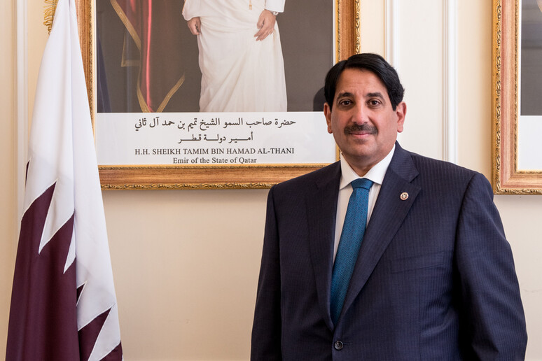 Qatar: ambasciatore in Italia Abdulaziz Bin Ahmed Al Malki - RIPRODUZIONE RISERVATA