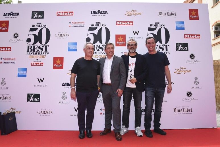 Gala a Barcellona per 15 anni  'The world 's best restaurant ' - RIPRODUZIONE RISERVATA